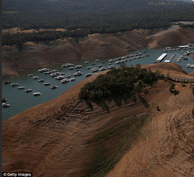 Lake Oroville drought 2014